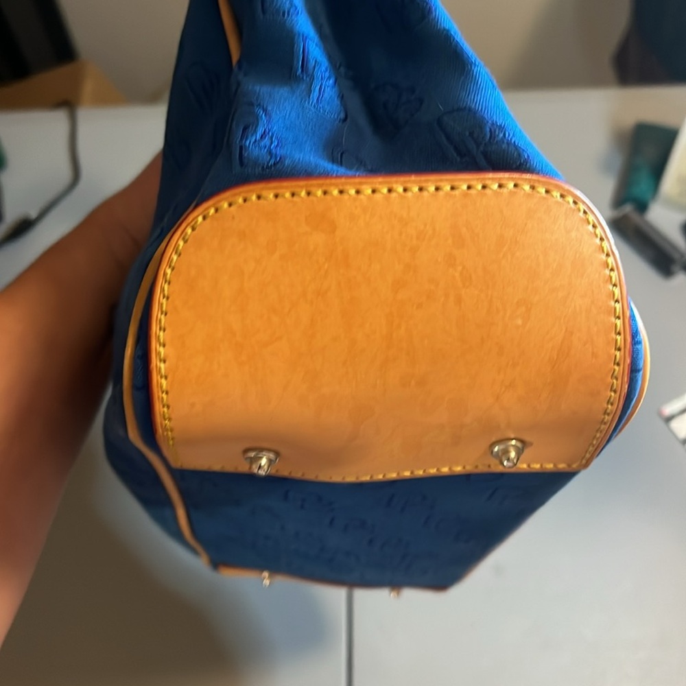 Circa Dooney and Bourke VINTAGE canvas and leather RARE ! - Picture 8 of 10